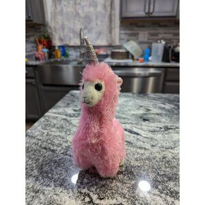 TY Beanie Babies Boos 9" Lana the Pink Llamacorn Plush Unicorn Llama Stuffed